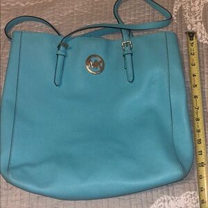 Michael Kors Blue Tote Bag